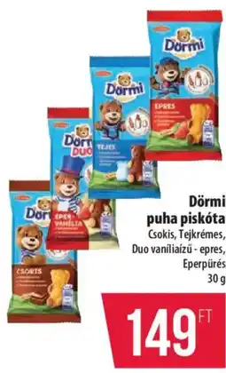 Coop Dörmi puha piskóta ajánlat