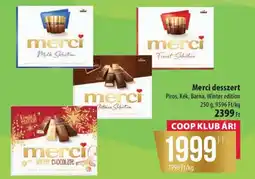 Coop Merci desszert ajánlat