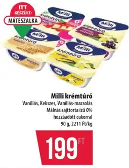 Coop Milli krémtúró ajánlat
