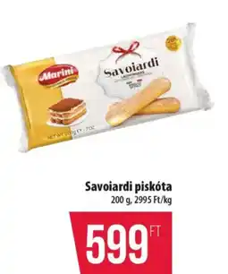 Coop Marini savoiardi piskóta ajánlat