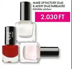 Müller Make up factory & Anny farblacke ajánlat