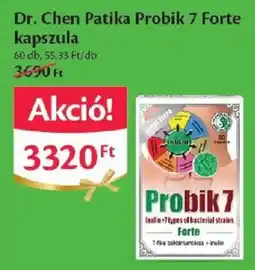 EcoFamily Dr. Chen Patika Probik 7 Forte kapszula ajánlat