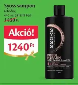 EcoFamily Syoss sampon ajánlat