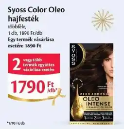 EcoFamily Syoss Color Oleo hajfesték ajánlat
