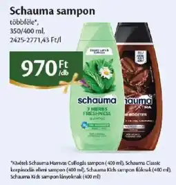 EcoFamily Schauma sampon ajánlat