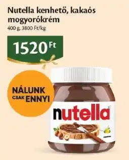EcoFamily nutella ajánlat