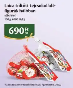 EcoFamily Laica töltött tejcsokoládé-figurák ajánlat