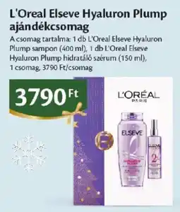 EcoFamily L'oreal elseve hyaluron plump ajánlat