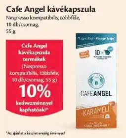EcoFamily Cafe Angel kávékapszula ajánlat