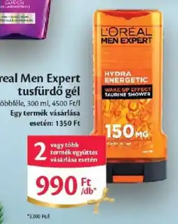 EcoFamily L'oreal men expert tusfürdő gél ajánlat