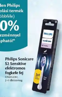 EcoFamily Philips sonicare s2 sensitive elektromos fogkefe fej ajánlat