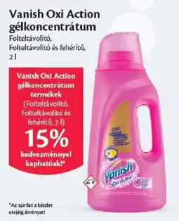 EcoFamily Vanish Oxi Action gélkoncentrátum ajánlat