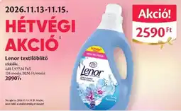 EcoFamily Lenor textilöblítő ajánlat