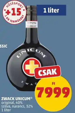 PENNY Zwack Unicum* ajánlat