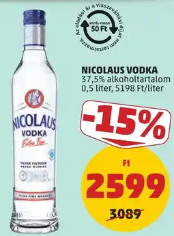 PENNY Nicolaus vodka ajánlat