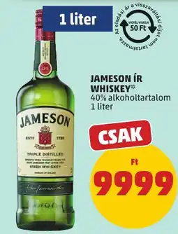 PENNY Jameson ír whiskey ajánlat