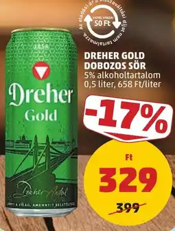 PENNY Dreher Gold ajánlat