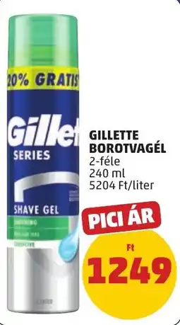 PENNY Gillette borotvagél ajánlat