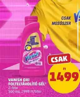 PENNY Vanish oxi folteltávolító gél ajánlat
