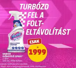 PENNY Vanish előkezelő spray ajánlat