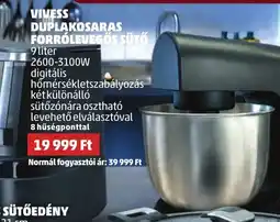 PENNY Vivess duplakosaras forrólevegős sütő ajánlat