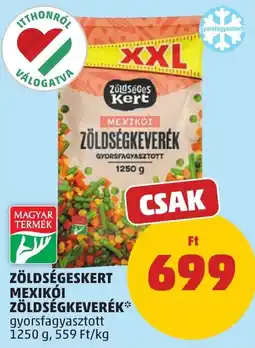 PENNY Zöldségeskert mexikói zöldségkeverék ajánlat