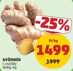 PENNY Gyömbér ajánlat