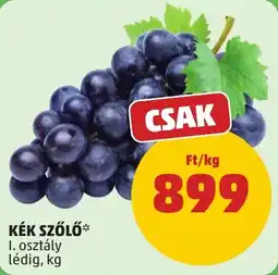 PENNY Kék szőlő ajánlat