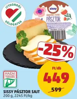 PENNY Sissy pásztor sajt ajánlat