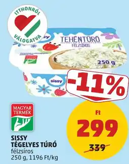 PENNY Sissy tégyelyes túró ajánlat