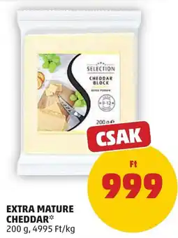 PENNY Selection cheddar block ajánlat