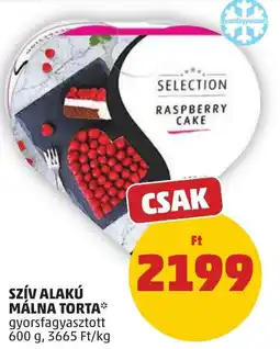 PENNY Selection málna torta ajánlat
