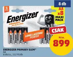 PENNY Energizer primary elem* ajánlat