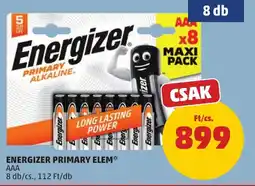 PENNY Energizer primary elem ajánlat