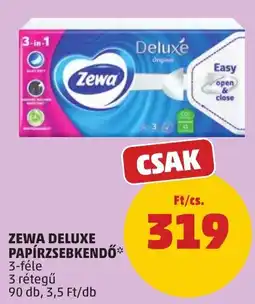 PENNY Zewa papírzsebkendő ajánlat