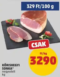 PENNY Kórishegyi sonka ajánlat