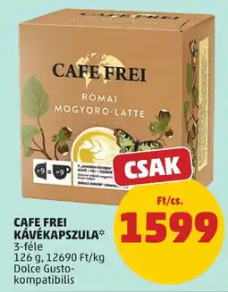 PENNY Cafe Frei kávékapszula ajánlat