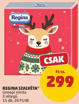 PENNY Regina szalvéta ajánlat