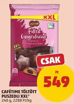 PENNY Cafetime töltött puszedli ajánlat