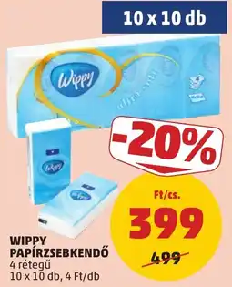 PENNY Wippy papírzsebkendő ajánlat