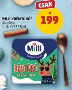 PENNY Milli krémtúró ajánlat