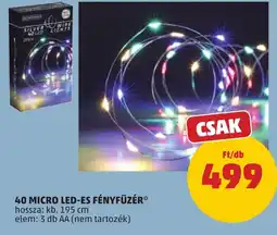 PENNY Smart Power 40 Micro Led-es Fényfüzér ajánlat
