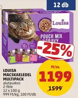 PENNY Louisa macskaeledel multipack ajánlat
