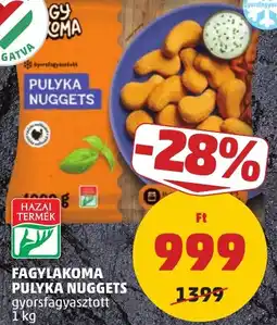 PENNY Fagylakoma pulyka nuggets ajánlat