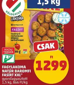 PENNY Lakoma fagylakoma natúr baromfi fasírt xxl ajánlat