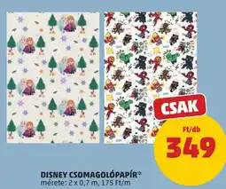 PENNY Disney csomagolópapír ajánlat