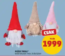 PENNY Plüss troll ajánlat