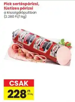Interspar Pick sertéspárizsi ajánlat