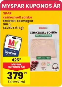 Interspar spar csirkemell sonka ajánlat