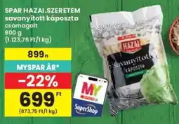 Interspar Hazi savanyitott kaposzta ajánlat
